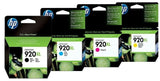 4x HP Genuine 920XL Ink Cartridges BLACK C/M/Y For HP Officejet 6000/6500/7000/7