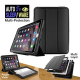 For iPad mini 1 2 3 4 Air 2 nonoem 4 in 1 Heavy Duty Shockproof Case Cover