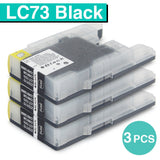 1-10pcs BLACK Brother LC73 LC77 LC40 ink cartridge MFC-J6910 J6710 J825 J6510