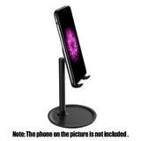 Universal Aluminum Desktop Desk Stand iPad Tablet iPhone Samsung Mount Holder BK