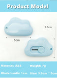 2pcs Pack 1cm Mini stanley Box Cutter Retractable Blade auto Knife warehouse