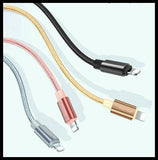 Braided USB Data Charger Cable 2m 3m nonoem for iPhone 11 10 XS MAX XR X 7 8 6 5