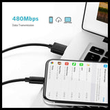 Braided USB Charging Phone Cable Data Cord Charger For iPhone 12 11 iPad 9 8 7