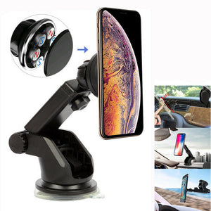 Universal MAGNETIC Mobile Phone Retractable Car Holder for iphone 14 13 12 11 8