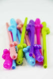 10/20/50X Willy Penis Dick Straw Hens Night Party Straws Mix Colours Bachelorett
