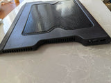 Notebook Laptop Cooling Pad Cooler Fan 14 to 17 inch - BIg fan with usb port