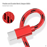 2m USB C Type C Data Cable Fast Charge For Samsung S20 S10 S9 S8 Plus nogood