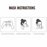 Premium Disposable Face Masks 3 Layers Anti Bacterial Filter mask - VIC Stock