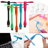 New Portable Flexible USB Mini Cooling Fan For Power Bank Computer Notebook PC