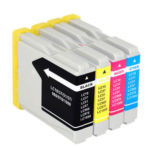 8x Ink Cartridge LC970 L960 LC57 LC37 for Brother DCP 330C 150C MFC 260C Nonoem