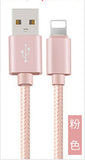 Braided USB Data Charger Cable 2m 3m nonoem for iPhone 11 10 XS MAX XR X 7 8 6 5