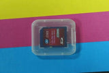 5x Pcs SD TF Card Storage Case Holder MicroSD SDHC Memory CardBox Plastic Clear