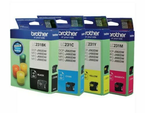 Choose 1x Brother Genuine LC231 Ink J562DW J480DW J680DW J880DW