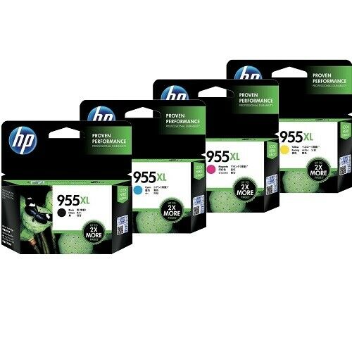 1x 4x 955XL 955 Generic Ink for HP PRO 7740 8210 8216 8710 8720 8730 8740 Nonoem