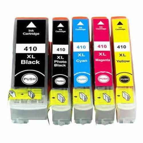 5 Generic 410XL 410 Ink Cartridge NonOEM for Epson XP-530 XP-630 XP830