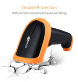 PREMIUM Laser CCD Wireless Wired QR Code Barcode Scanner 1D 2D Reader USB Scan