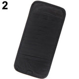 Black 1PC Disks Car Visor CD DVD Disk Card Case Holder Clipper Bag Hold
