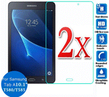 2X Tempered Glass Screen Protector for Samsung Galaxy Tab A A6 10.1 T580 T585
