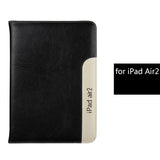 Luxury Smart Stand Leather case cover for iPad Air 2 9.7  / mini 1 2 3 + HANDLE